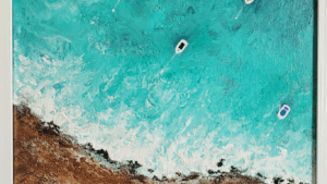 Art and Resilience: My Winning Sea-Inspired Piece