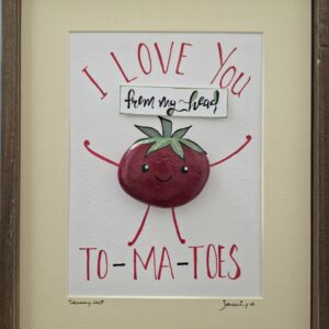 i love you, valentines gift , javeriya art , handamade gift, irish gifts